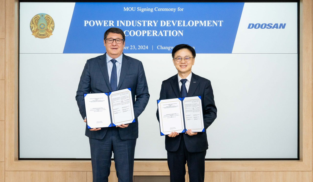 Doosan Enerbility to support Kazakhstan's energy modernization