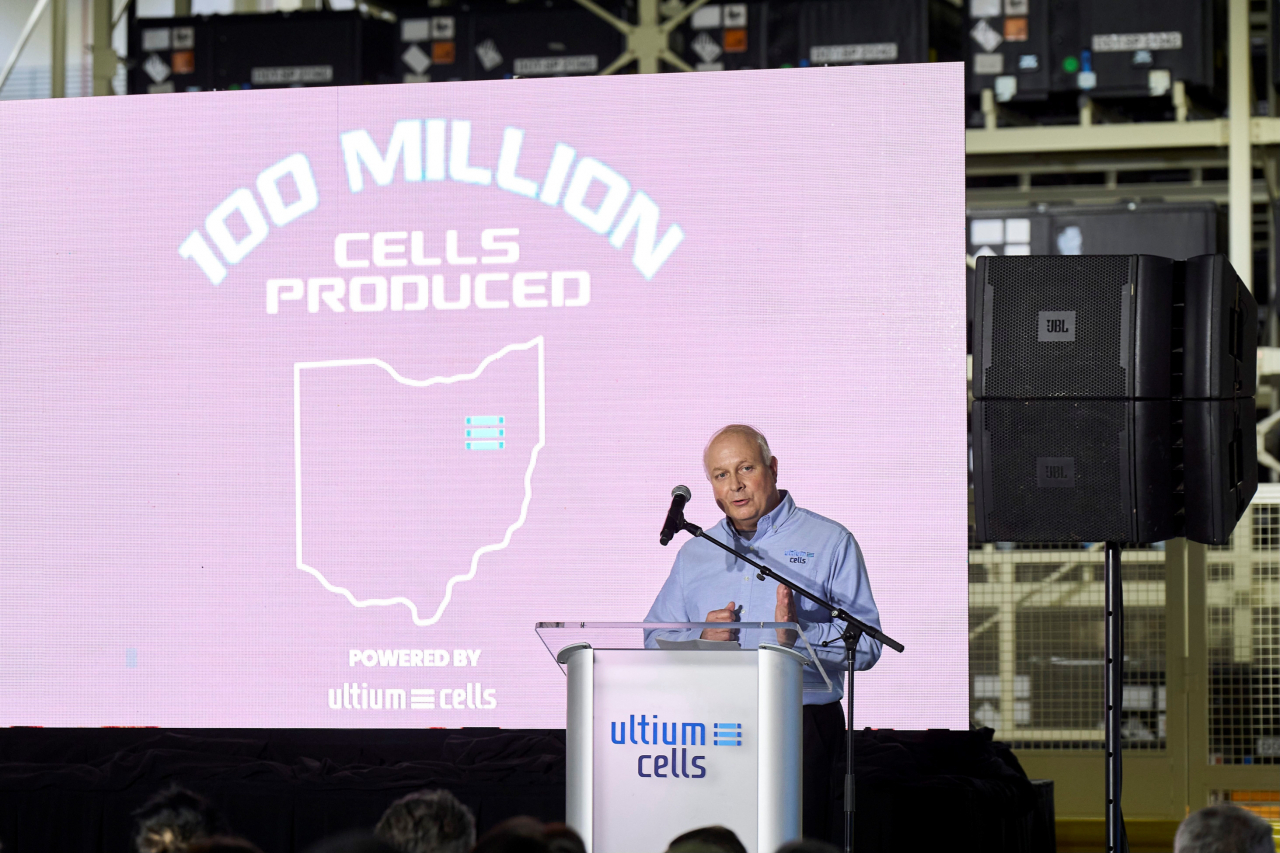 LG Energy Solution, GM celebrate 100 millionth EV battery cell from Ohio plant