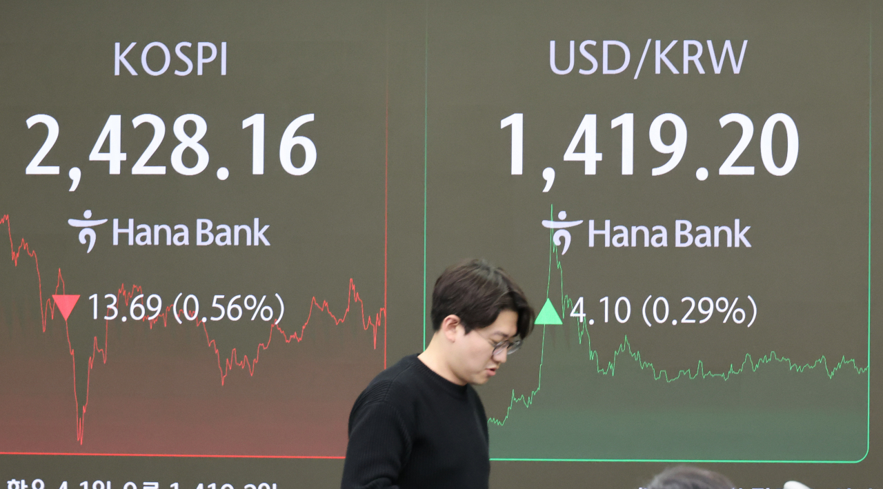 Seoul shares down for 3rd day; impeachment vote in focus