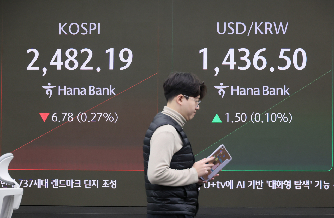 Seoul shares open lower ahead of US rate decision