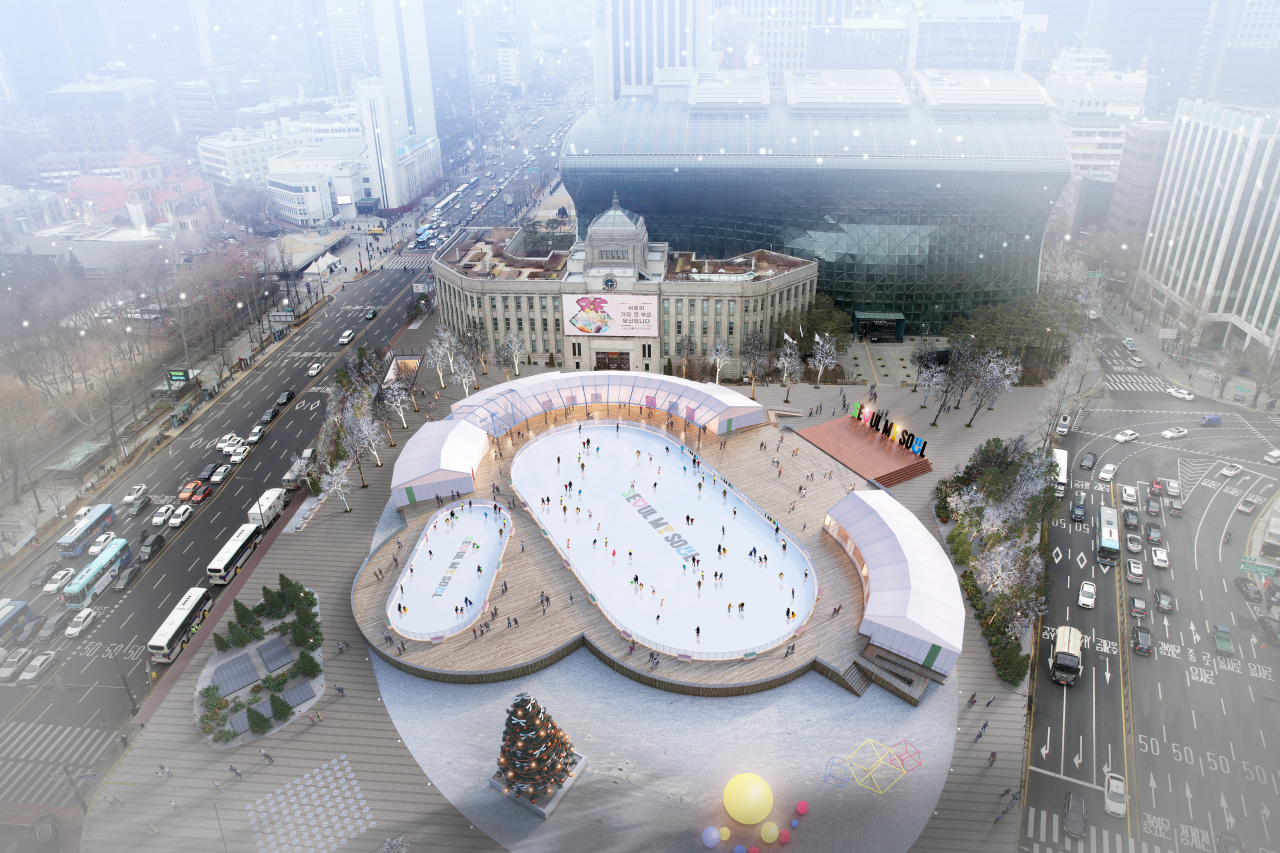 Seoul Plaza ice rink to reopen Friday