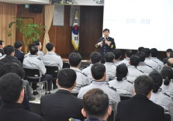 조희현 경북지방경찰청장, 경주경찰서 치안현장 방문