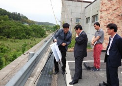 장한연 울주부군수, 운하리 일원 현장방문 추진상황 점검