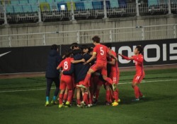 [U19 수원컵] ‘엄원상 선제골’ 한국, 나이지리아에 1-0으로 리드(전반 종료)