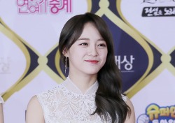 [V포토] 김세정, 빛이 반짝반짝 '꽃길만 걷자' (KBS 연예대상)