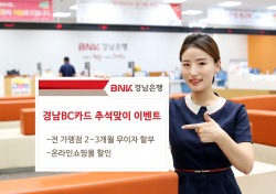 BNK경남은행, ‘경남BC카드 추석맞이 이벤트’ 진행