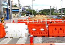 영주지하차도 공사 안전은 뒷전, 배짱공사 강행