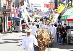 안동서부시장 서 국민생선 간 고등어 축제 열린다.