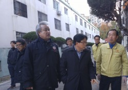경북도의회 건설소방위, 포항 지진피해 현장 점검