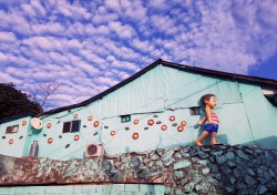 포항 과메기 마을 구룡포 ,문화특화마을로 변신
