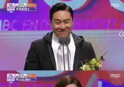 [2017 MBC 연예대상] 이재은, MC상 수상…아나운서국 언급하며 ‘눈물’