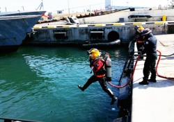 중앙해양특수구조단 동해 지역대, 해경·해군 SSDS 합동 잠수훈련 실시