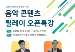 콘진원 ‘오픈 특강’ 25일 개최…강태규 음악평론가-RBW 김진우 대표 강사 초청