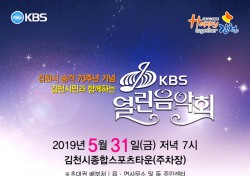 김천시, 시 승격 70주년 기념 KBS 열린음악회 31일 열린다.
