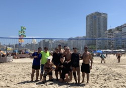 [배구로 세계를 만난다_in 브라질⑤] (14) 코파카바나 해변에서 비치발리볼을 하다