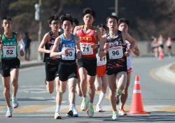 예천 도 효자배 중·고 마라톤 대회 500여명 참가 대성황