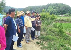 박현국 봉화군수 당선인, 인수위 바쁘다 바빠…가뭄피해현장·주요사업장 방문