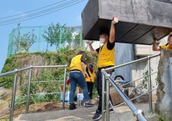 화성자원봉사단, 보훈의 달 국가유공자 집수리 봉사활동 진행