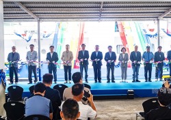 정화운반선 '경북 0726호' 울릉군 현포항서 취항…해양쓰레기 수거 임무