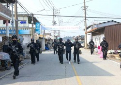 공군 16전비, 군·관·경 합동 대테러 훈련…대테러 훈련 최강 팀워크 이상무