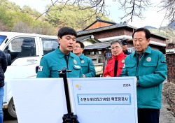 현장에 답이있다…박현국 봉화군수, 현장행정‘눈길’