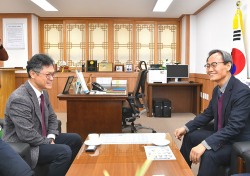 박남서 영주시장, 김홍목 부산국토관리청장 만나 ‘지역현안’ 사업 논의