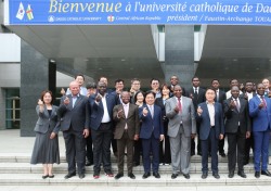 중앙아프리카공화국 대통령 대구가톨릭대 방문, 오랜 인연을 바탕으로 지속적 교류 강화