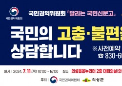 생활불편·고충 해결해 드려요… 의성군, 국민권익위원회와 달리는 국민신문고 운영