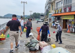 대구 동구, 동촌유원지 수해 복구 총력