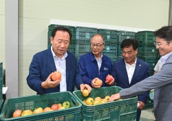 봉화군 춘양농협 토마토 선별장 준공…일일 최대 처리 물량 늘어 농가 소득증대 기대