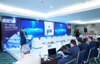 K-water boasts 'super-gap' technoloiges at World Water Forum