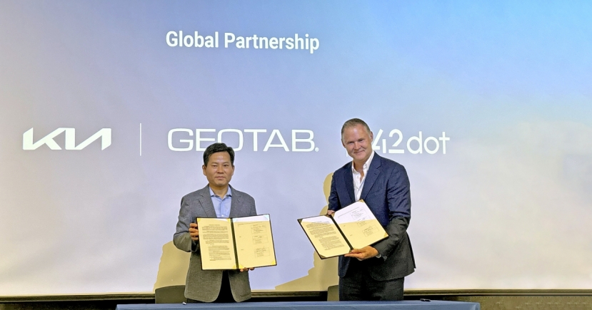 Kia joins forces with Geotab, 42dot to streamline PBV fleet management