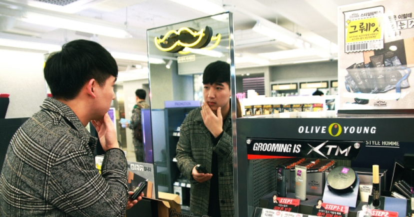 Men’s cosmetics sales in South Korea growing