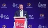 Hyundai Motor chief urges bold action on climate change, energy poverty at B20