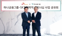 Hana Financial, SKT team up to step up fintech service