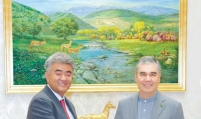 Daewoo E&C chief meets with Turkmenistan leaders