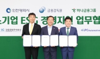 Hana teams up with Incheon, FSS to support SMEs on ESG efforts