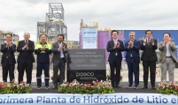 Posco completes Argentina’s first lithium hydroxide plant