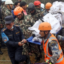 Search resumes for 6 missing in Nepal plane crash