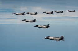 S. Korean, US F-35 stealth fighters stage first aerial drills