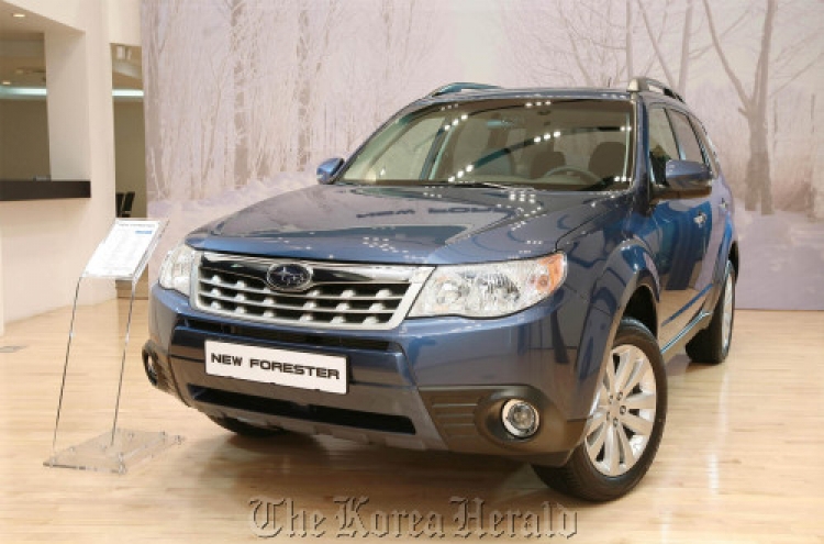Subaru launches 2011 Forester