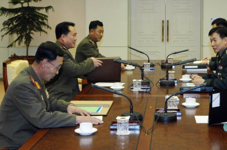 N. Korean military says it won't meet with reluctant S. Korea