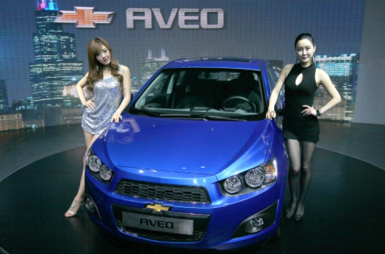 GM Daewoo unveils all-new Chevrolet Aveo