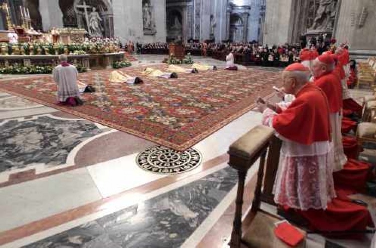 Catholic church ordains married man