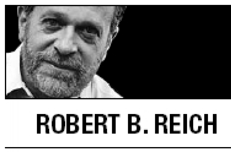 [Robert B. Reich] A strategy to split working Americans