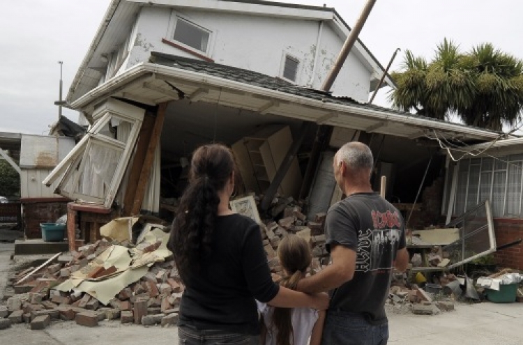 N. Zealand prays for quake victims