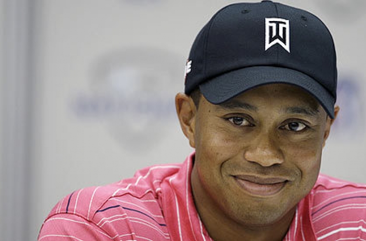 Tiger Woods to visit S. Korea next month for youth clinic