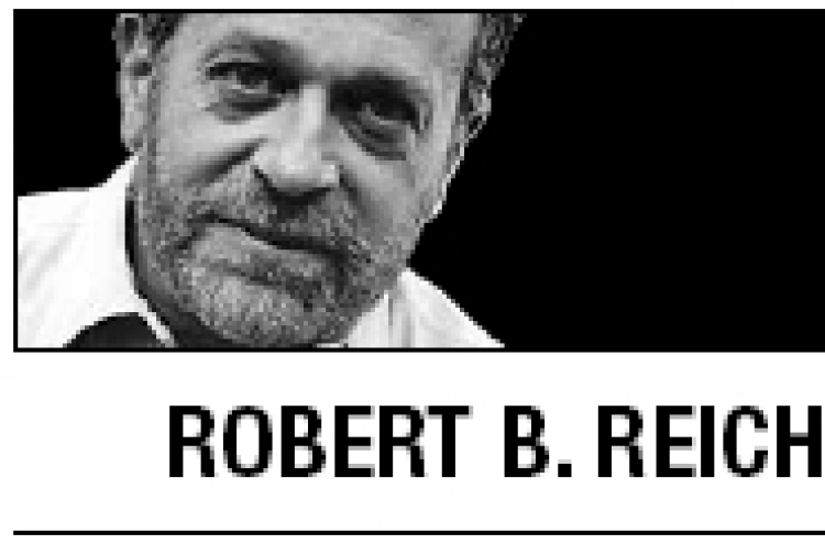 [Robert Reich] Sliding back toward a double dip