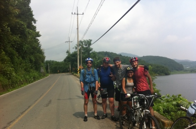 Biking to fund North Korean bakeries