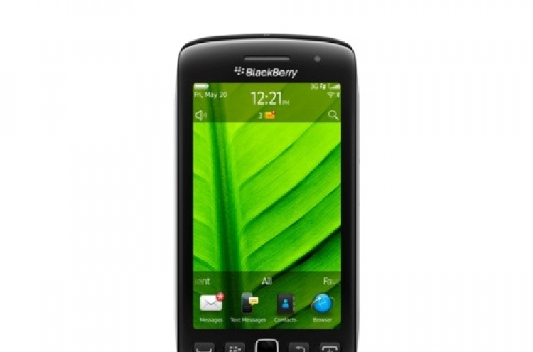 New touch-screen BlackBerrys being launched